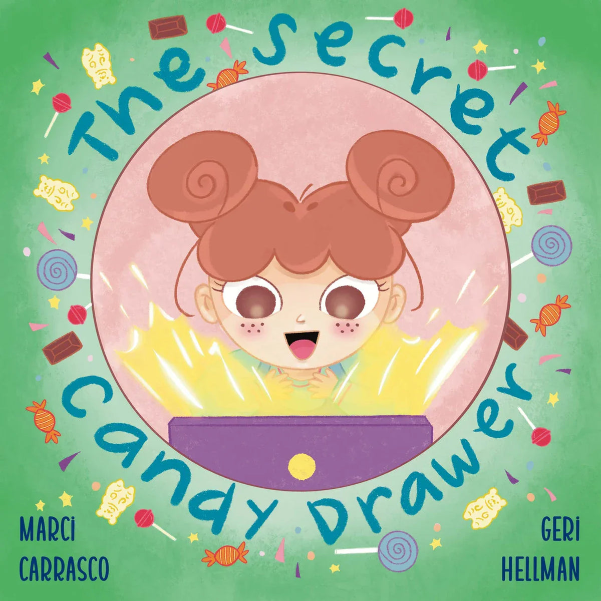 Five Star Review For New Picture Book, The Secret Candy Drawer. A Cute Story on Impulse Control and the Powers of a Sweet Tooth