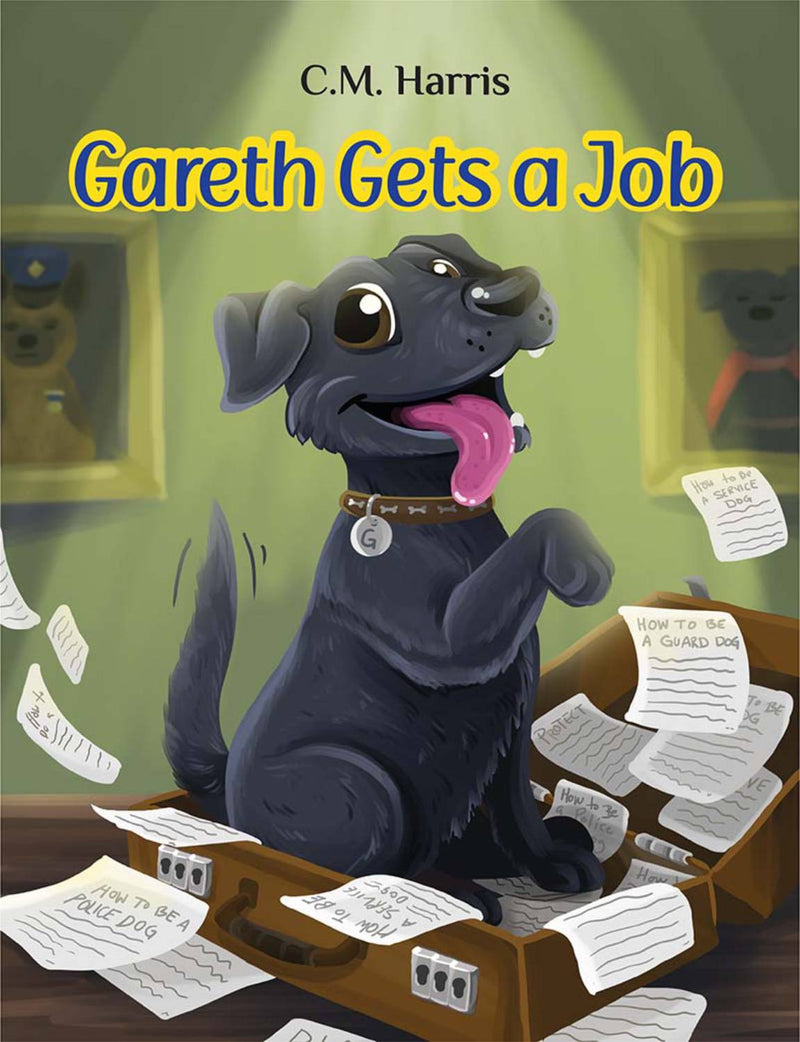 Gareth Gets a Job Book by C.M. Harris - Front Cover