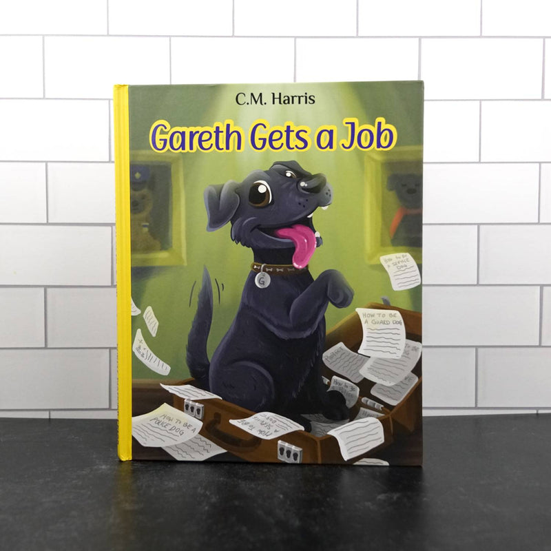 Gareth Gets a Job Book by C.M. Harris - Front Cover