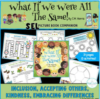 What If We Were All The Same! SEL Activity Bundle